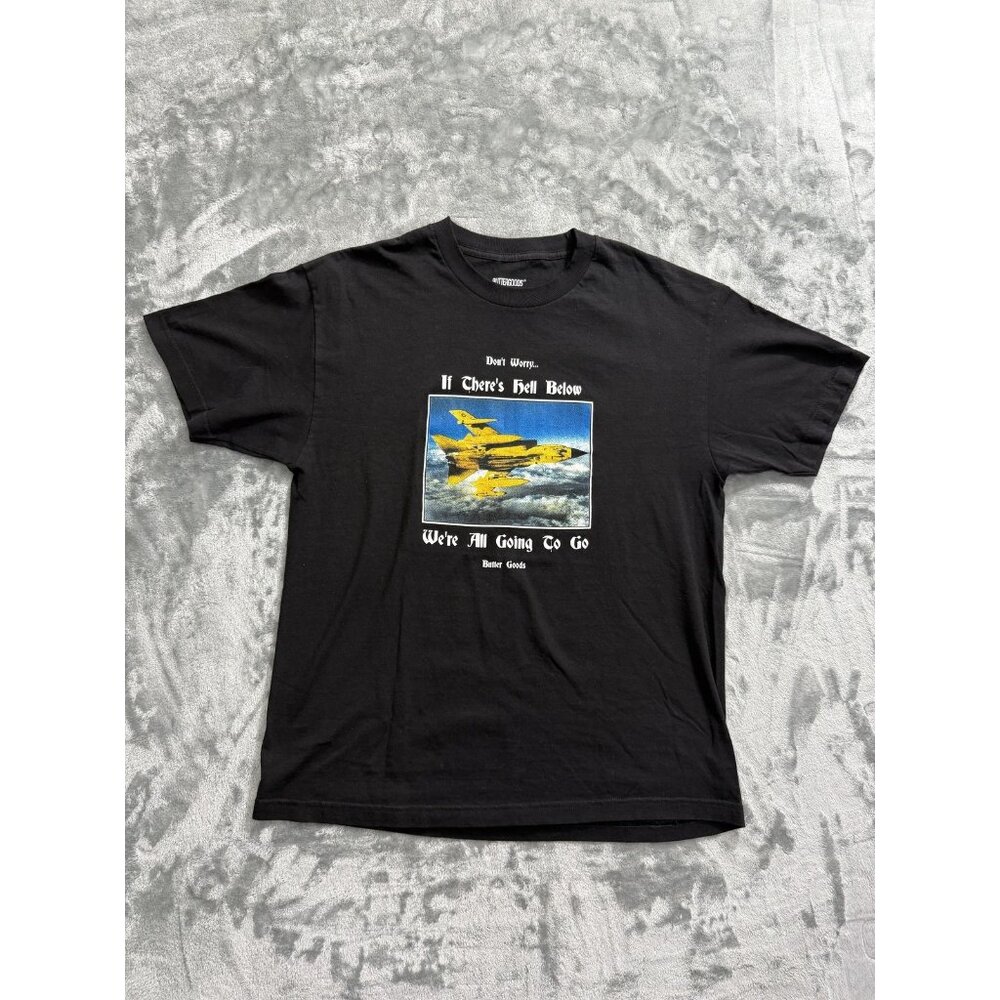 Butter Goods Shirt Mens Large If There's Hell Below Graphic Skate Tee